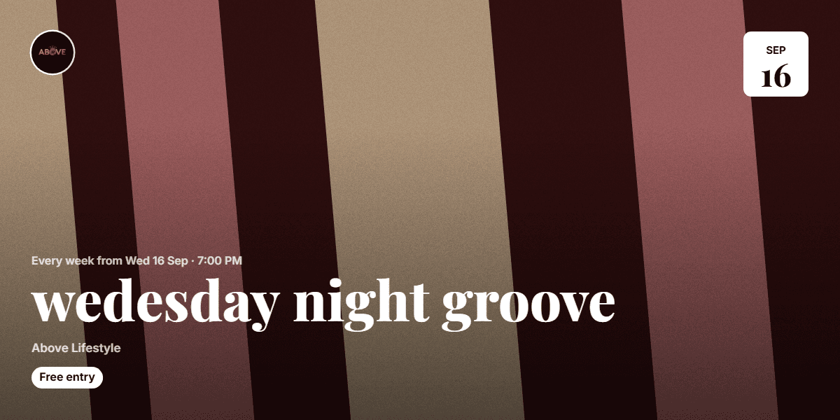 wednesday night groove