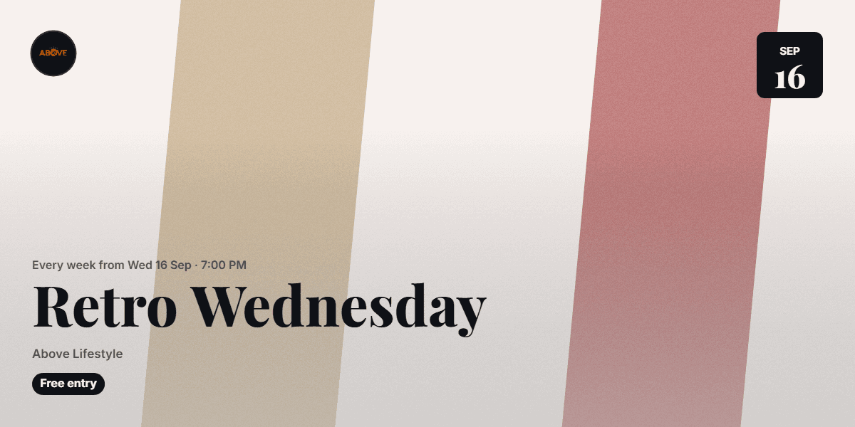 Retro Wednesday